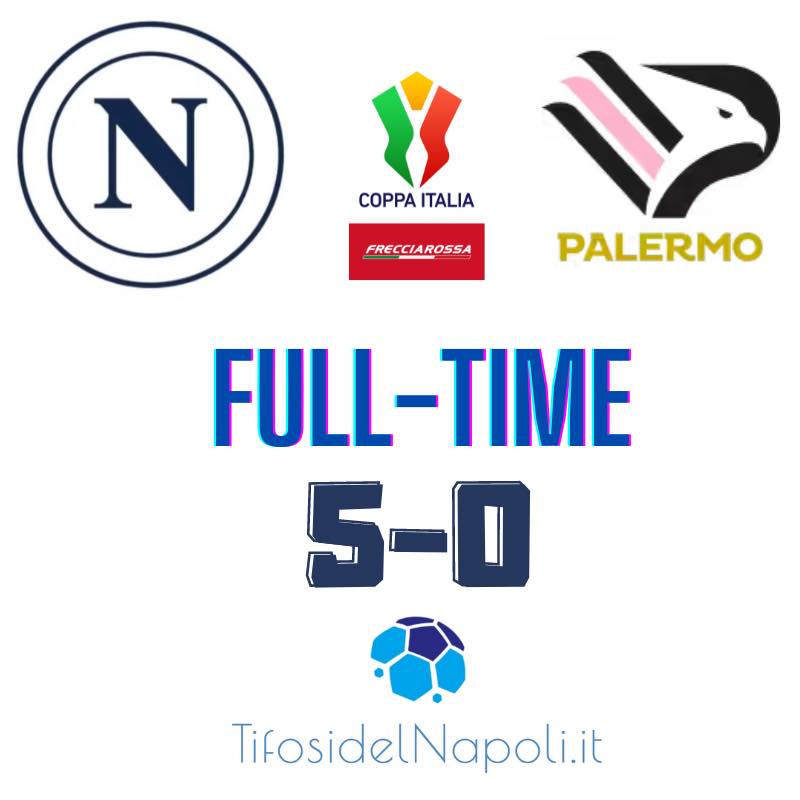 Napoli – Palermo (16mi di Coppa Italia) 5-0.