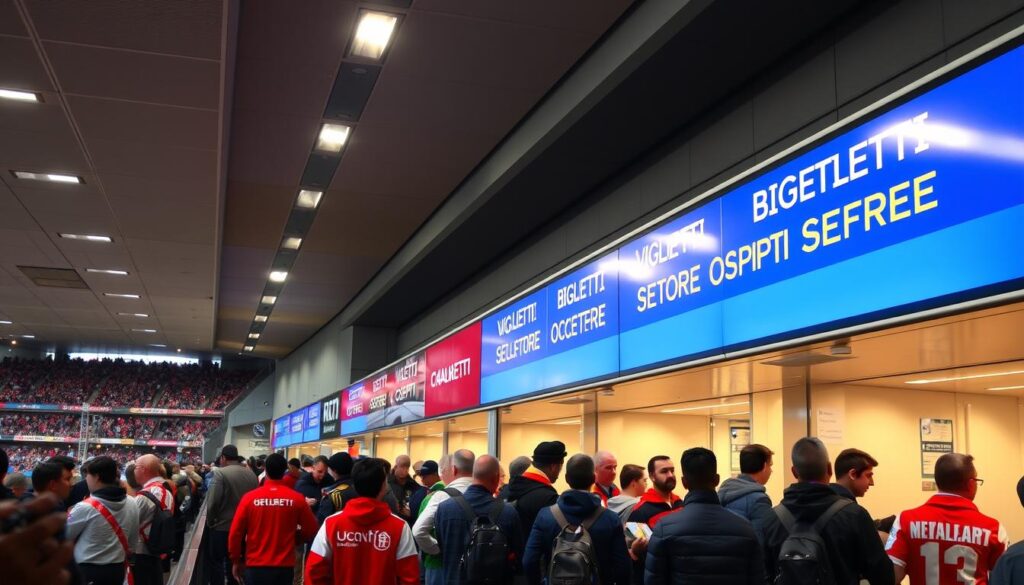 biglietti settore ospiti