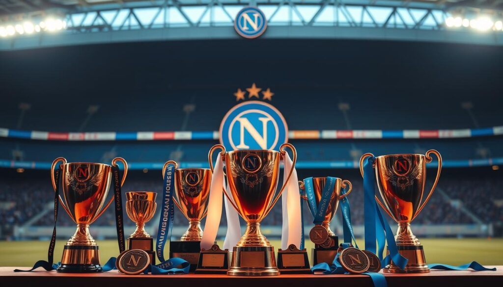 Prime vittorie e trofei squadra calcio napoli