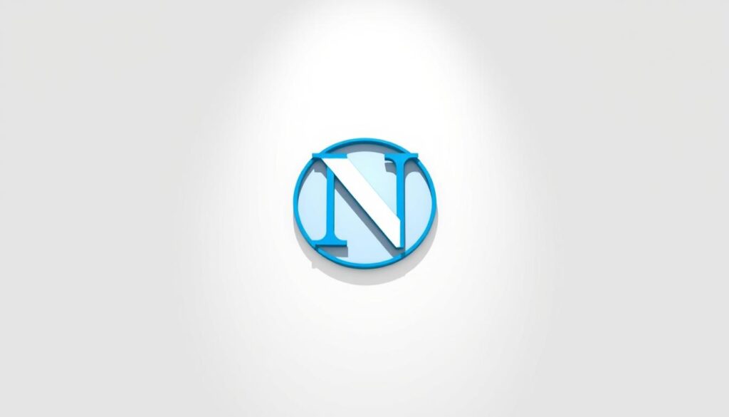 logo Napoli minimalismo