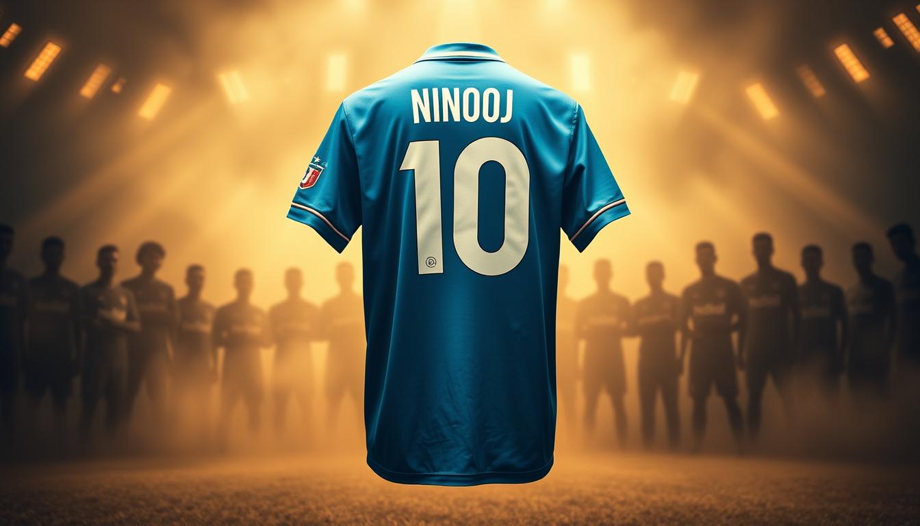 maglia numero 10 Napoli