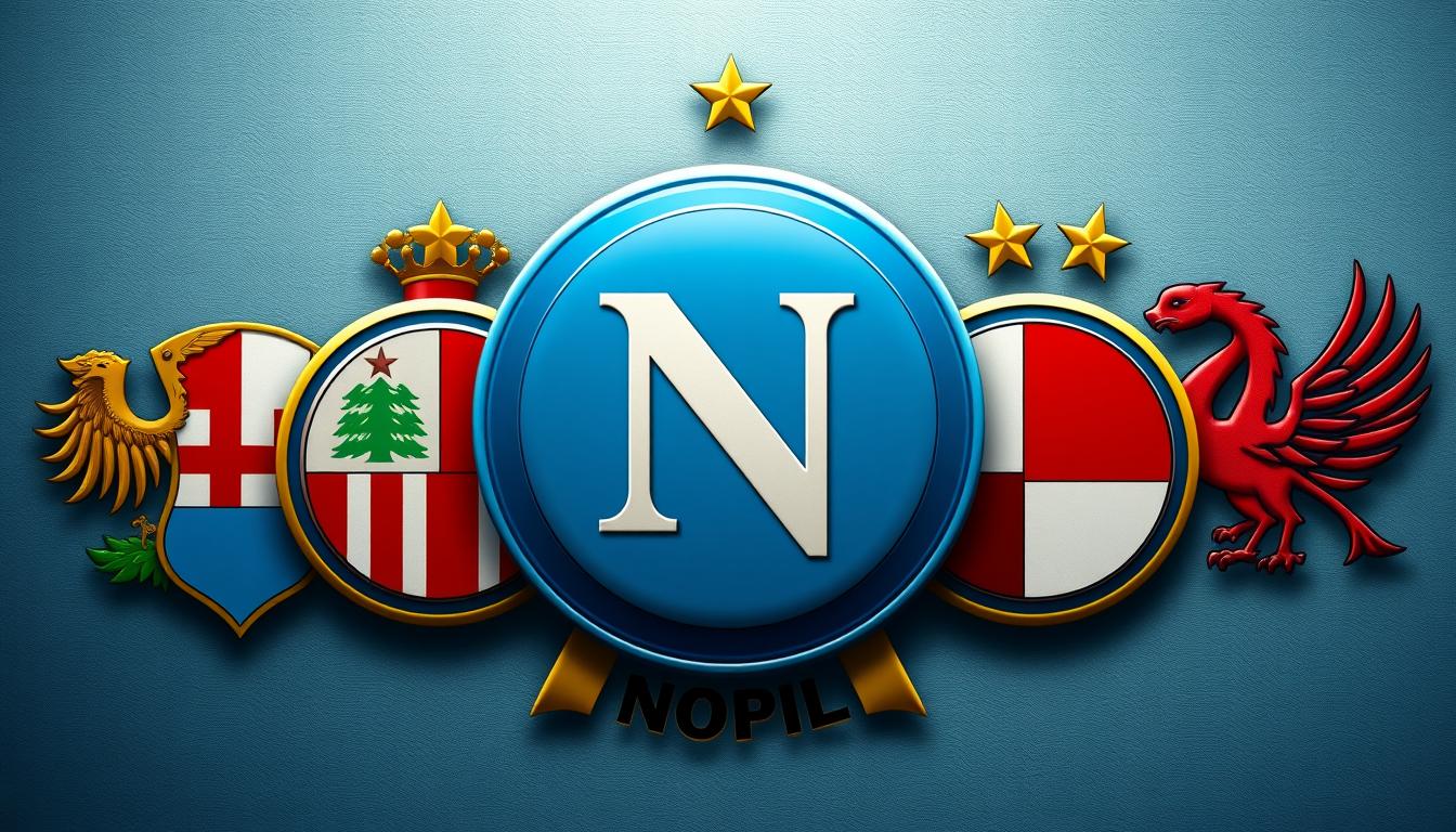 Stemma, colori e marchio delle grandi del Sud: il Napoli a confronto con gli altri club meridionali