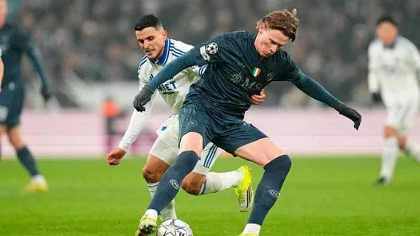 Champions League, Napoli fermato a Copenaghen: un pareggio che pesa e complica il cammino