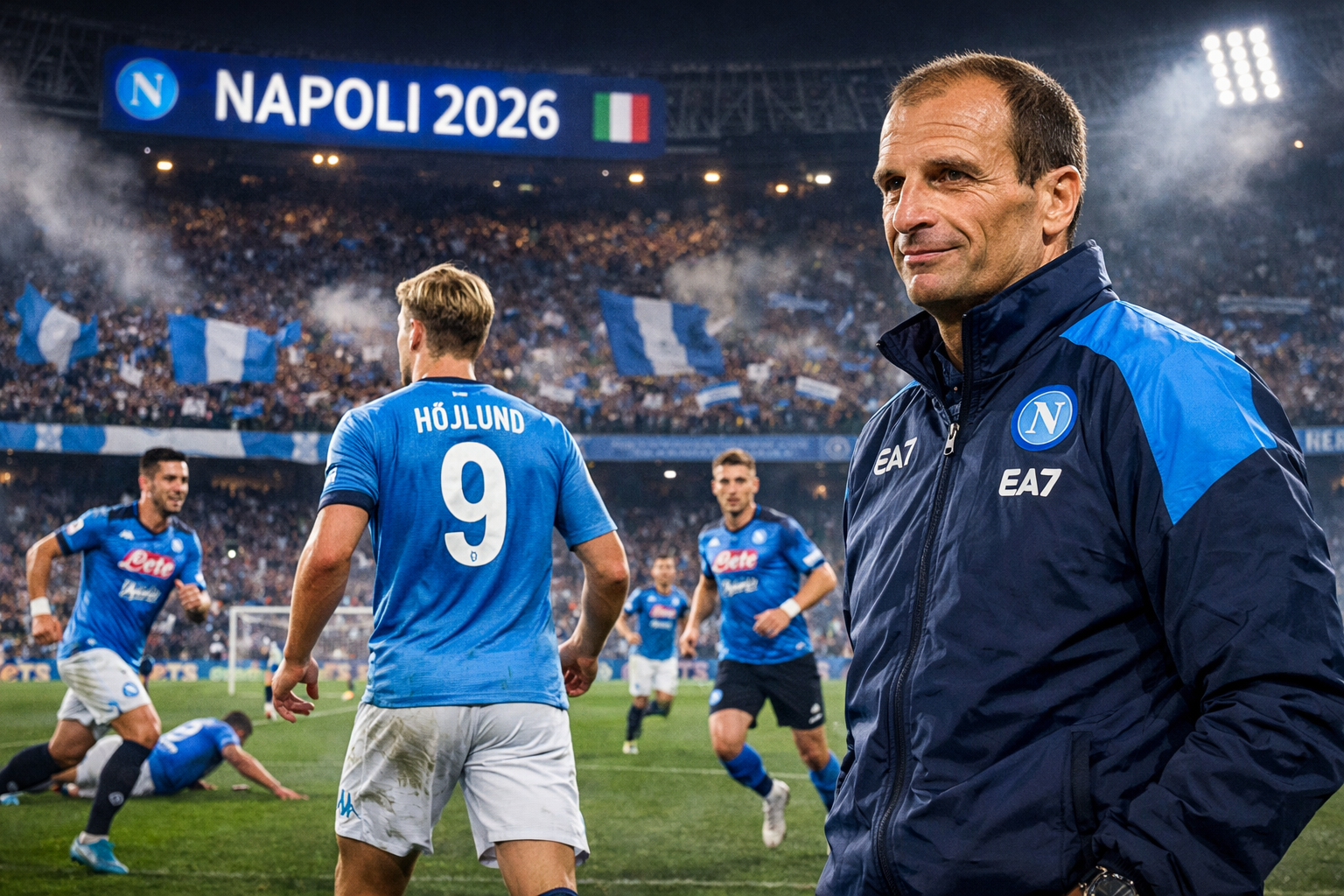 E se arrivasse Massimiliano Allegri al Napoli? il Napoli “serrato” tra ordine, contropiede e colpi di classe